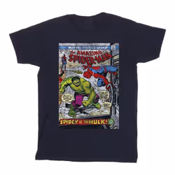 Marvel - T-shirt - Homme (Bleu marine)