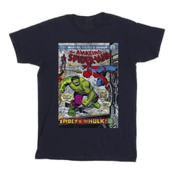 Marvel - T-shirt - Homme (Bleu marine)