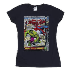 Marvel - T-shirt - Femme (Bleu marine)