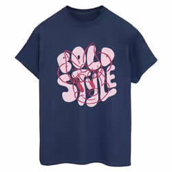 Disney - T-shirt - Femme (Bleu marine)