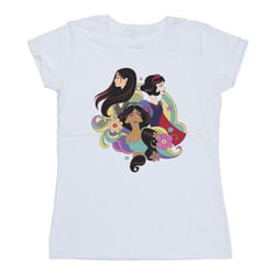 Disney - T-shirt - Femme (Blanc)
