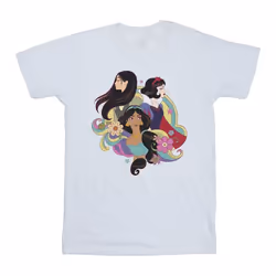 Disney - T-shirt - Fille (Blanc)