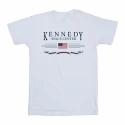 NASA - T-shirt KENNEDY SPACE CENTRE EXPLORE - Homme (Blanc)