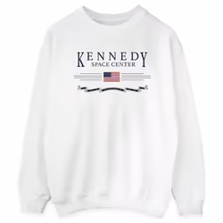 NASA - Sweat KENNEDY SPACE CENTRE EXPLORE - Femme (Blanc)