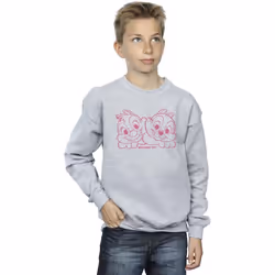 Disney - Sweat CHIP 'N' DALE NUTS ABOUT YOU - Garçon (Gris chiné)