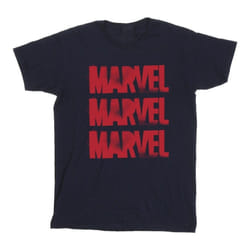 Marvel - T-shirt - Homme (Bleu marine)