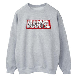 Marvel - Sweat AVENGERS - Femme (Gris chiné)