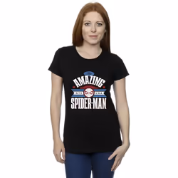 Marvel - T-shirt NYC AMAZING - Femme (Noir)