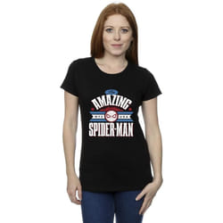 Marvel - T-shirt NYC AMAZING - Femme (Noir)