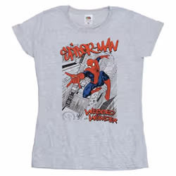 Marvel - T-shirt - Femme (Gris chiné)