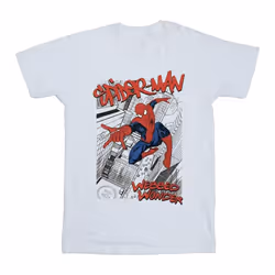 Marvel - T-shirt - Fille (Blanc)