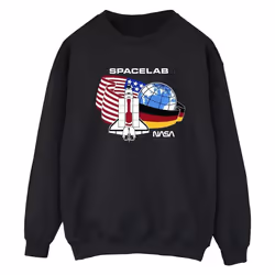 NASA - Sweat SPACE LAB - Homme (Noir)