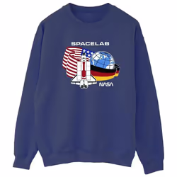NASA - Sweat SPACE LAB - Homme (Bleu marine)