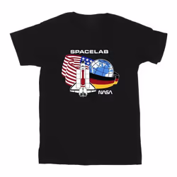 NASA - T-shirt SPACE LAB - Garçon (Noir)