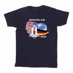 NASA - T-shirt SPACE LAB - Garçon (Bleu marine)