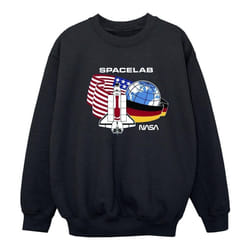 NASA - Sweat SPACE LAB - Fille (Noir)