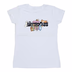 Disney - T-shirt ARISTOCATS - Femme (Blanc)
