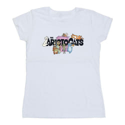 Disney - T-shirt ARISTOCATS - Femme (Blanc)