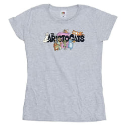 Disney - T-shirt ARISTOCATS - Femme (Gris chiné)