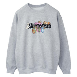 Disney - Sweat THE ARISTOCATS - Femme (Gris chiné)