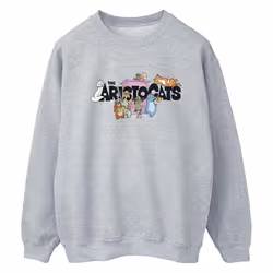 Disney - Sweat THE ARISTOCATS - Femme (Gris chiné)