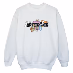 Disney - Sweat THE ARISTOCATS - Garçon (Blanc)