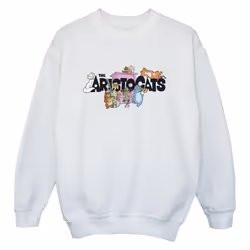 Disney - Sweat THE ARISTOCATS - Garçon (Blanc)