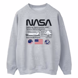 NASA - Sweat SPACE ADMIN - Homme (Gris chiné)