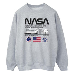 NASA - Sweat SPACE ADMIN - Homme (Gris chiné)