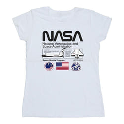 NASA - T-shirt SPACE ADMIN - Femme (Blanc)