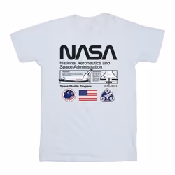 NASA - T-shirt SPACE ADMIN - Garçon (Blanc)