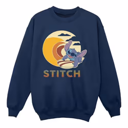 Disney - Sweat - Fille (Bleu marine)
