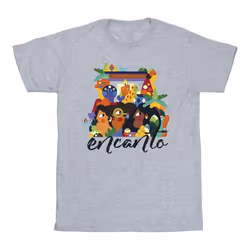 Disney - T-shirt ENCANTO - Homme (Gris chiné)