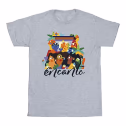 Disney - T-shirt ENCANTO - Homme (Gris chiné)
