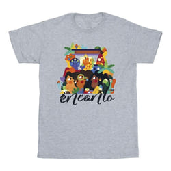 Disney - T-shirt ENCANTO - Homme (Gris chiné)