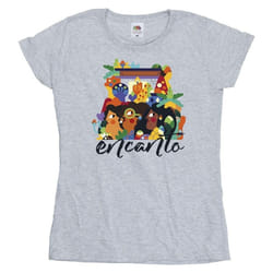 Disney - T-shirt ENCANTO - Femme (Gris chiné)