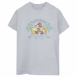 Disney - T-shirt CATCHIN WAVES - Femme (Gris chiné)