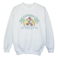 Disney - Sweat CATCHIN WAVES - Fille (Blanc)
