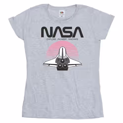 NASA - T-shirt - Femme (Gris chiné)