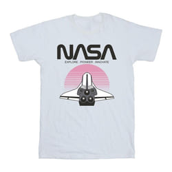 NASA - T-shirt - Garçon (Blanc)