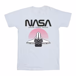 NASA - T-shirt - Garçon (Blanc)