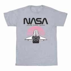NASA - T-shirt - Garçon (Gris chiné)