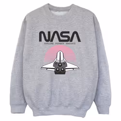 NASA - Sweat - Garçon (Gris chiné)