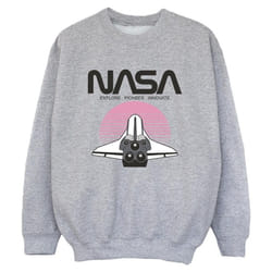 NASA - Sweat - Garçon (Gris chiné)