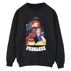 Disney - Sweat PRINCESS FEARLESS - Homme (Noir)