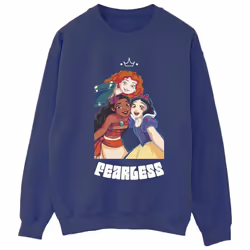 Disney - Sweat PRINCESS FEARLESS - Femme (Bleu marine)