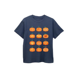 Marvel - T-shirt AVENGERS HALLOWEEN - Garçon (Bleu marine)