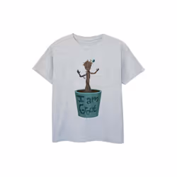 Marvel - T-shirt GUARDIANS OF THE GALAXY - Garçon (Gris chiné)