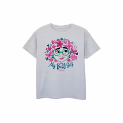Disney - T-shirt ENCANTO MY BEST SELF - Fille (Gris chiné)