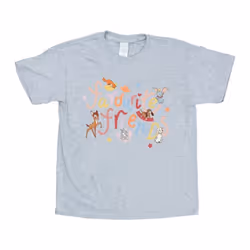 Disney - T-shirt LITTLE FRIENDS FAVOURITE - Fille (Gris chiné)